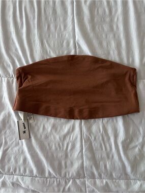 Victoria's Secret PINK cogniac brown unlined bandeau